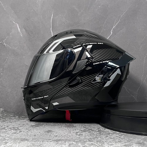 Full face flip motorcycle - face,
