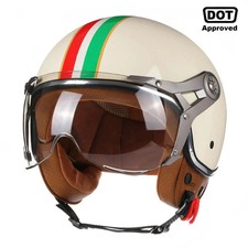 Open Face Motorcycle Helmet